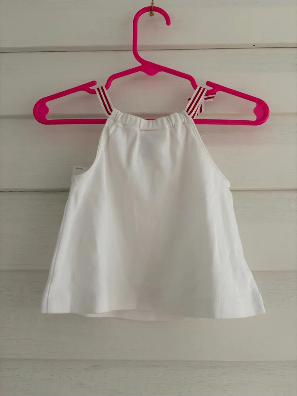 Gymboree Vintage Y2K Red Apple Tank Top 6-12 Months NWT Cotton Baby Top